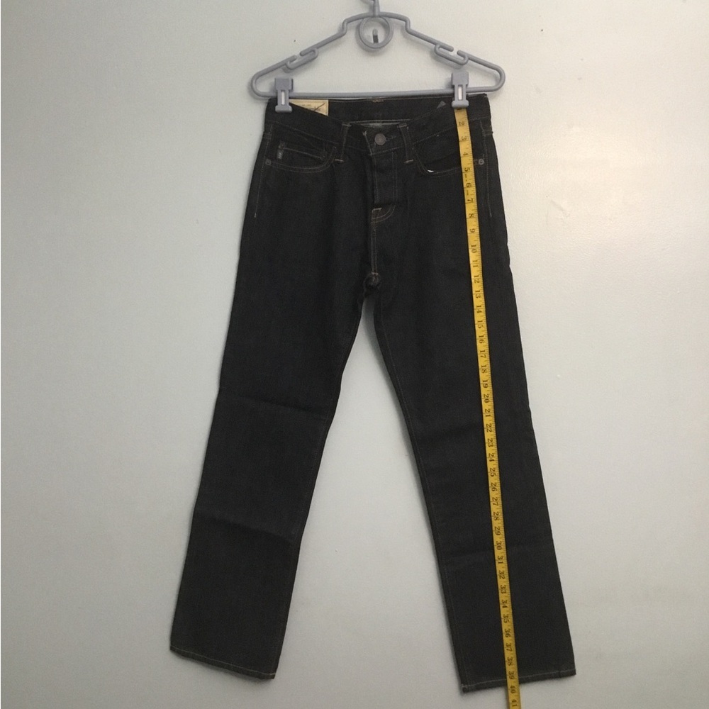 Abercrombie & Fitch Men's Black Straight Jeans